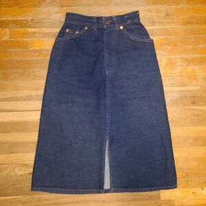 LEVI'S Vintage 70s/80s Orange Tab A-Line Skirt, Size 3